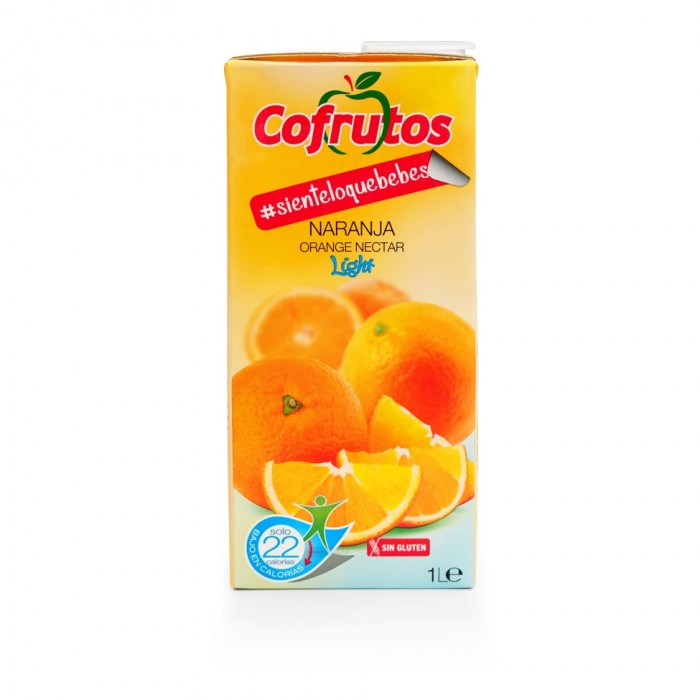 comprar zumo de naranja sin azucar 1 litro